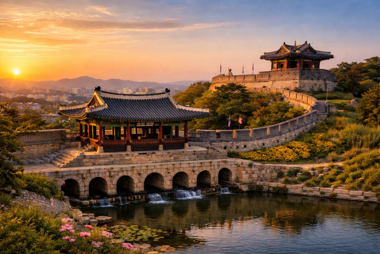 Seoul: Suwon Hwaseong, Gwangmyeong Cave, Starfield Library